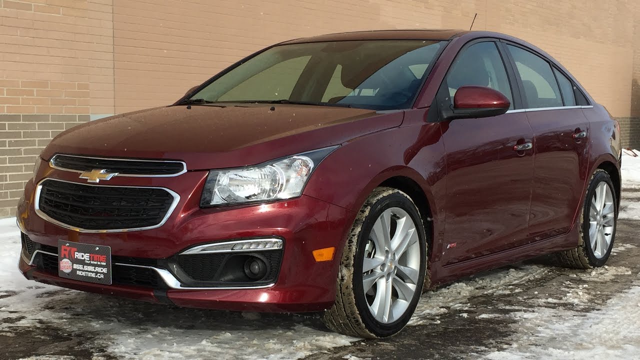 2015 Chevrolet Cruze Ltz Leather Sunroof Navigation Alloy Wheels