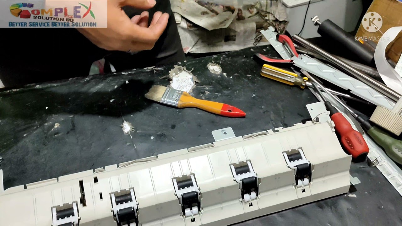 Replace Epson LQ-2180 Paper Guide Support Rear W / Mechanical Unit Part-3