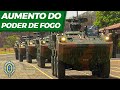 Aumento do poder de fogo, mobilidade e proteção blindada do Comando Militar do Planalto