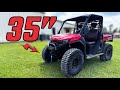 GO BIG! CFMOTO UForce U10 PRO Rear Control Arms by Thumper Fab Fit a massive 35" Tire!!