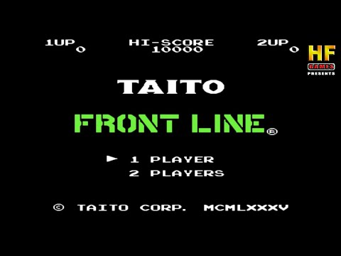 Front Line. NES [No Damage Walkthrough (1 Level) / Прохождение без урона (1 Уровень) - Денди | Dendy