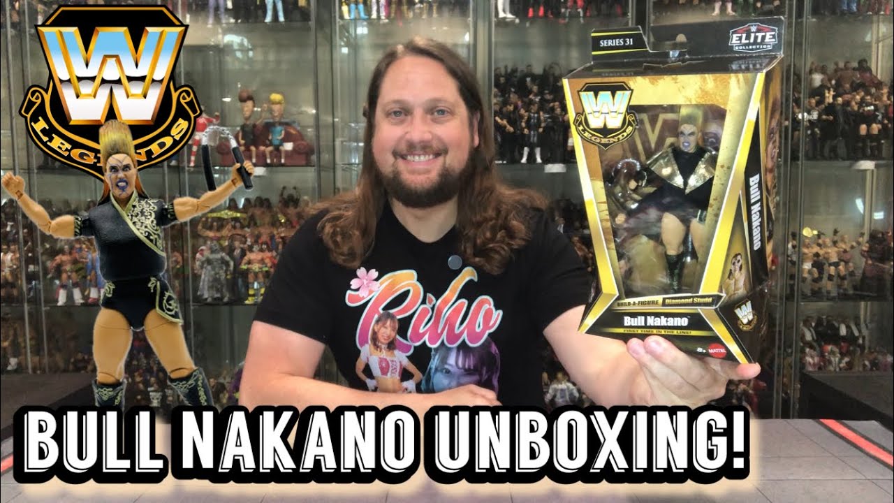 Bull Nakano WWE Legends Series 31 Unboxing & Review! - YouTube