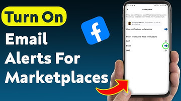 How To Turn On Email Notifications For Marketplaces On Facebook (Updated)