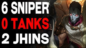 SET 6 SNIPER with NUTTY AUGMENTS | Teamfight Tactics