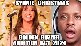 Sydnie Christmas | BGT 2024 GOLDEN BUZZER | cover of 'Tomorrow' | Auditions REACTION