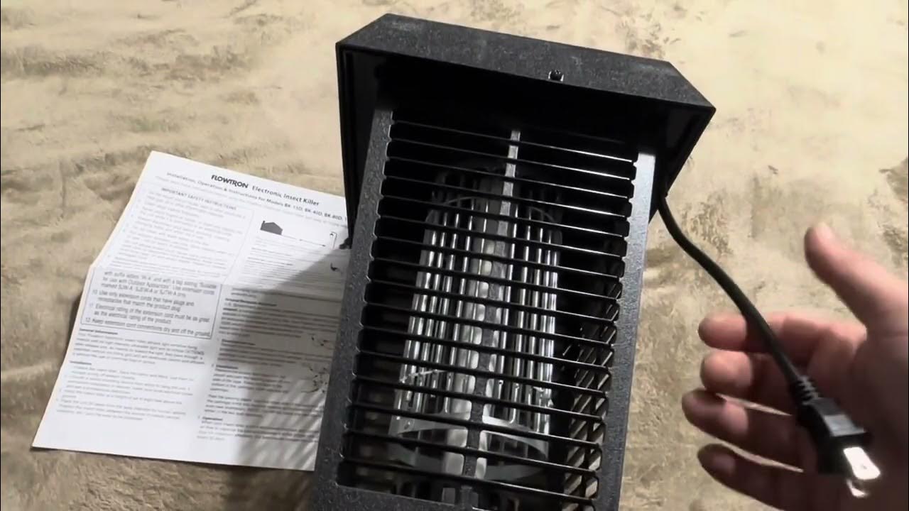 Overnight Bug Zapper Test & Real Review of Flowtron Bug Zapper YouTube