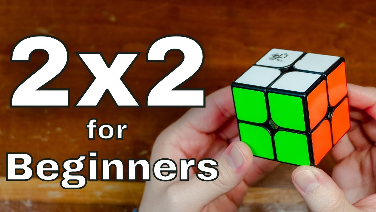 How to solve a 2x2 cube  Step by Step Beginners Instructions