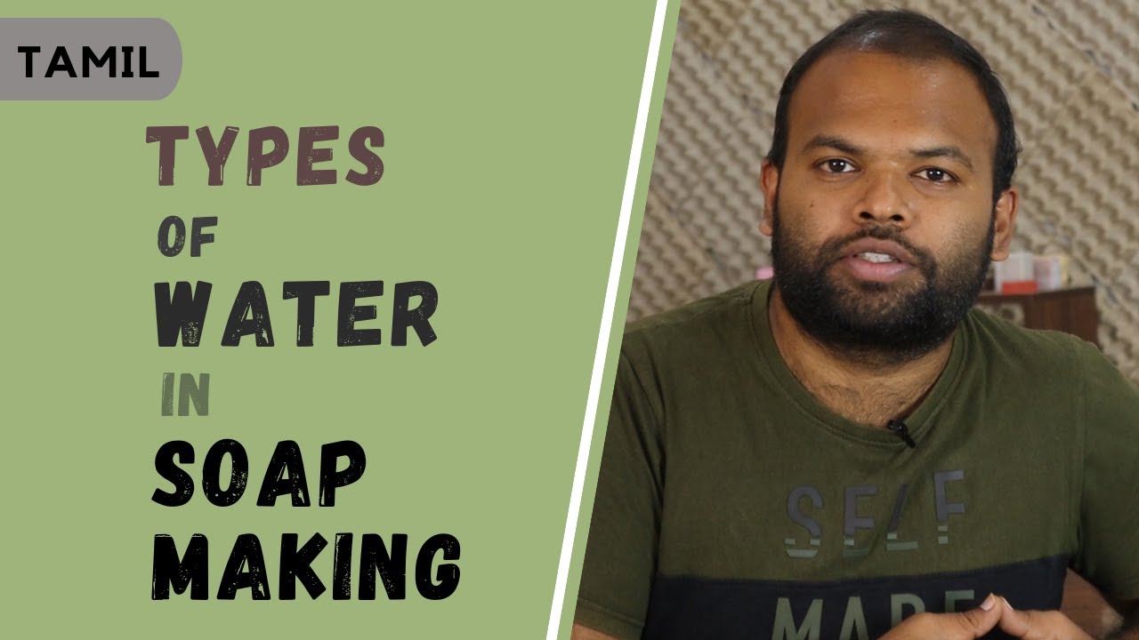 Types of waters in soap making | sacred fig