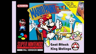 Mario Paint, Super Nintendo Track: Gnat Attack King Watinga screenshot 2