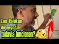 Las Tarjetas de negocio, ya no funcionan -history time-El Yardero perron