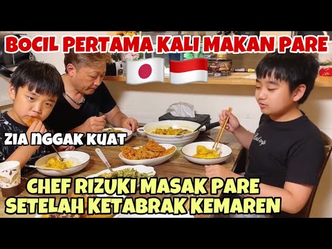 MASAK GULAI AYAM PADANG DAN TUMIS PARE - BOCIL JEPANG SUKA NGGAK YAH