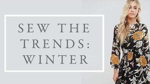 Sew the Trends || Fashion sewing || The Fold Line