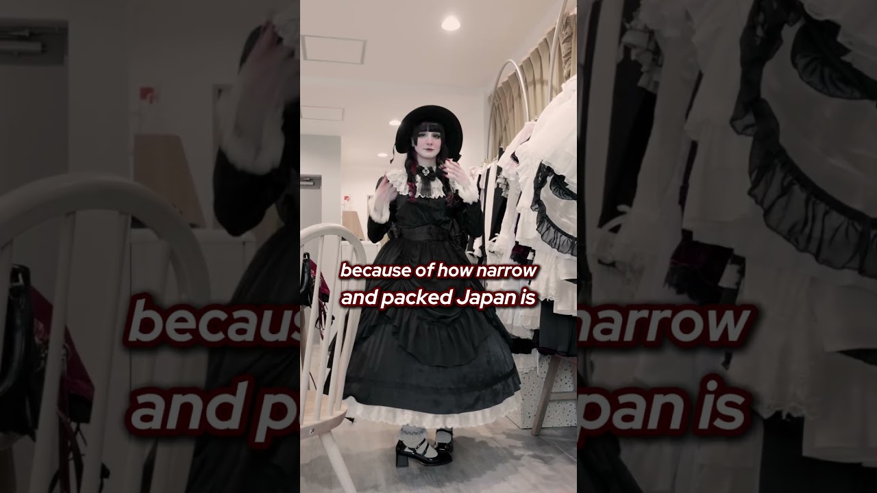 Jirai to lolita fashion transformation in Tokyo!