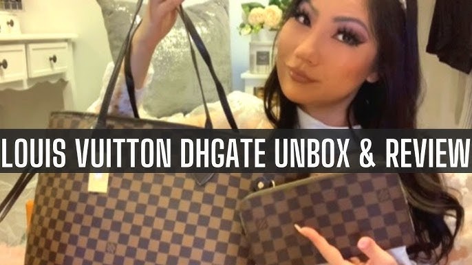 Louis Vuitton never full MM from OC on DHgate REPLICA BAG. 