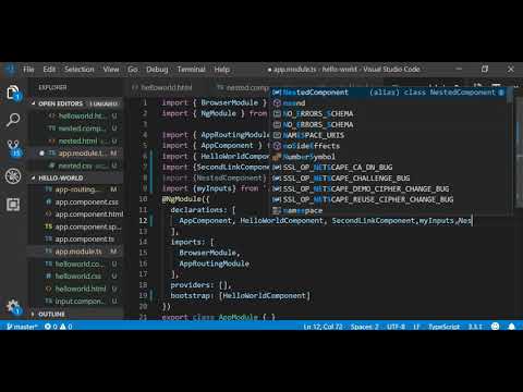 Angular 7 - Nesting a Component inside a Parent