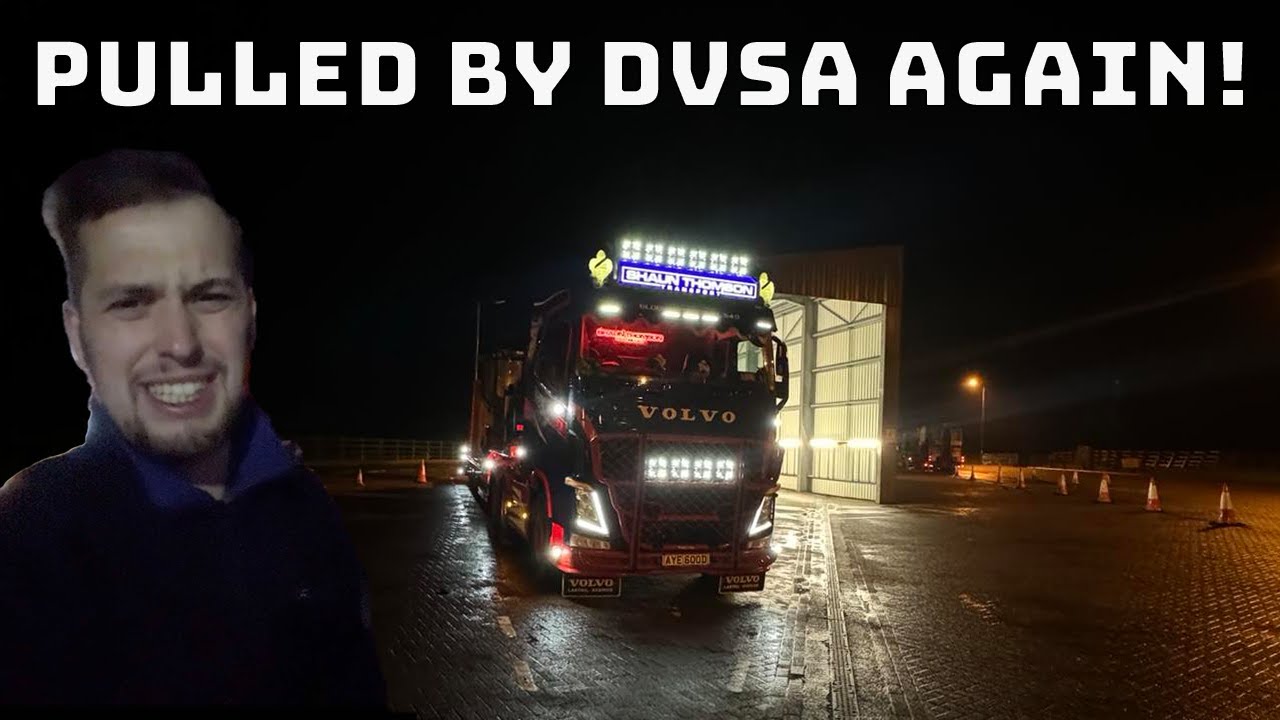 I Got Stopped By DVSA On The Night Shift! - YouTube
