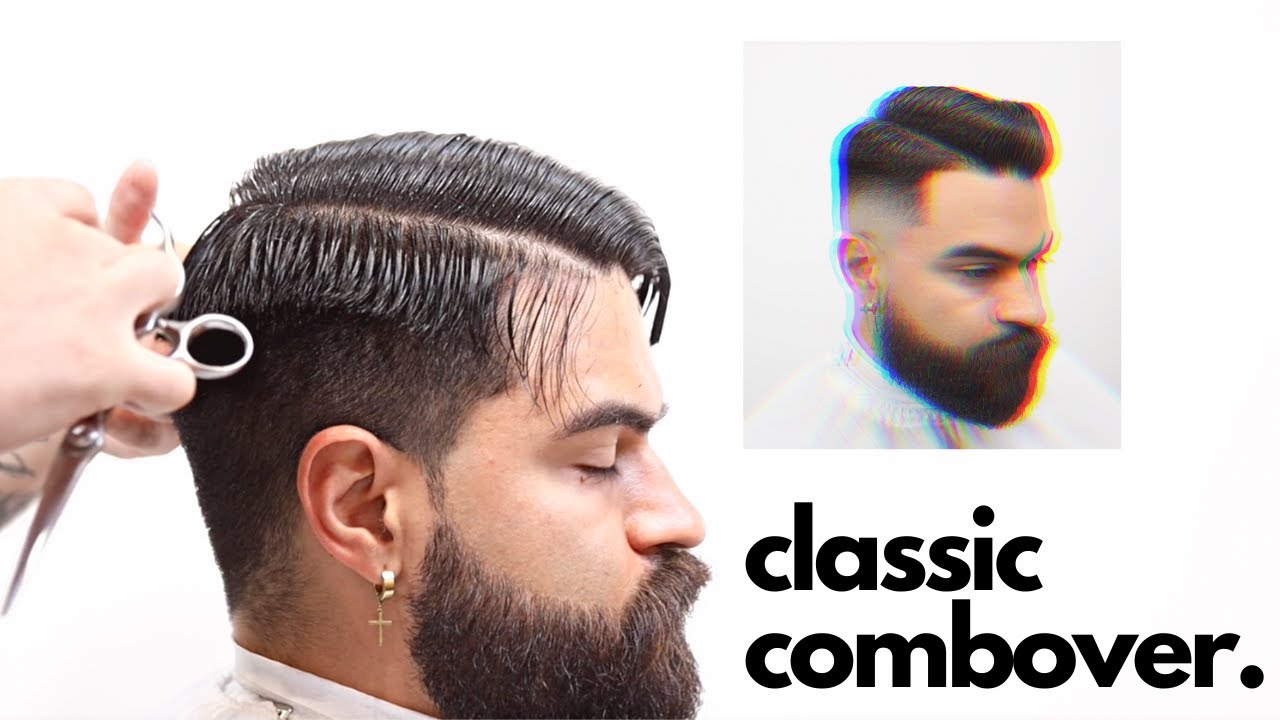 How To Cut Men's Combover Fade | Beginner Barber Tutorial