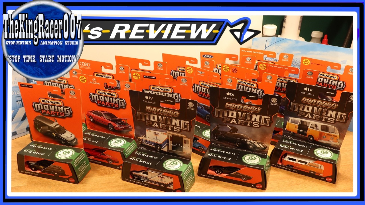 Opening many NEW Matchbox Moving Parts! - TKR007's Review - YouTube