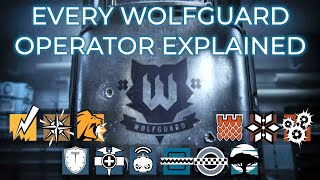 Which operators are in Wolfguard and why were they chosen? (Rainbow Six Siege Lore)