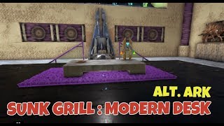 ARK Alternative building SUNK GRILL : MODERN TABLE