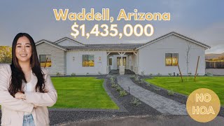 Tour This 1 Acre Custom Home | No HOA + RV Garage | Waddell, Arizona