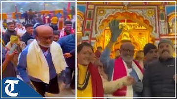 Legendary actor Rajinikanth offers prayers at Badrinath temple after 