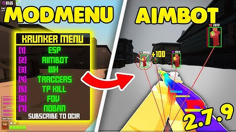 KRUNKER.IO MOD MENU DOWNLOAD TUTORIAL! AIMBOT, ESP, SKIN HACK, ECT.!!! (Link in description)