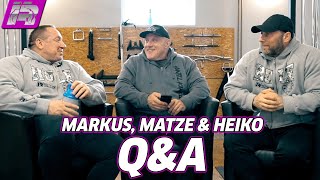 Rühl, Kallbach & Botthof in Q&A-Gesprächsrunde