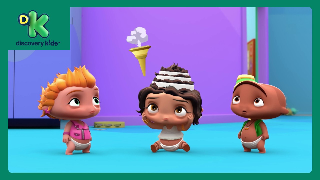 Meet the Band That Never Misses a Beat!🎸🎶| Mini Beat Power Rockers🤠| Music Video🤩|@DiscoveryKidsIN ​