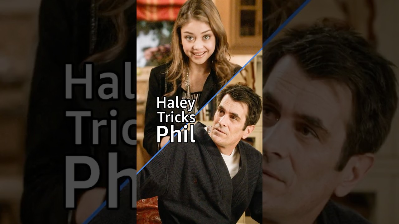 Haley tries to sneak past Phil | Modern Family | Prime Video