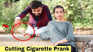 Cutting People's Cigarettes Prank | Prank in Pakistan | @HitPranks