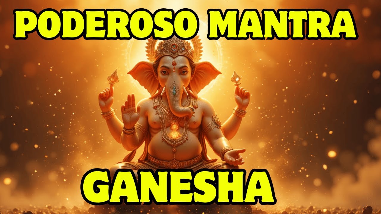 🌺 GANESHA MANTRA para Abrir Caminos y Atraer Prosperidad | Cántico ...