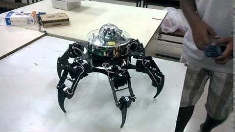 Firebird-V Hexapod.