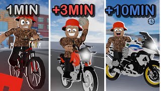 a CADA MINUTO QUE PASSA A MOTO EVOLUI!🏍️📈 RODOGRAU SP ROLEPLAY