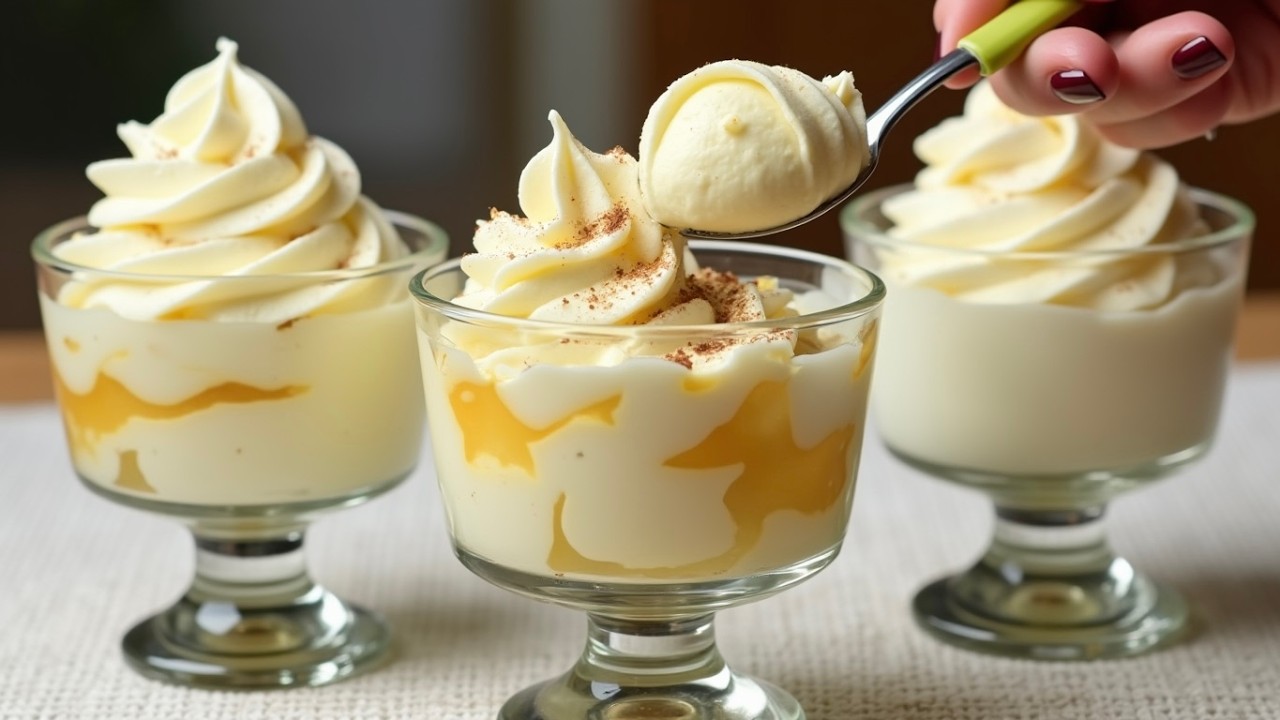 Просто смешайте ананас и банан! Настоящий итальянский десерт за 10 минут! Без выпечки!