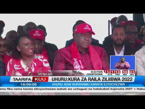 Uhuru Kenyatta Aibua Madai ya Raila Kushinda Uchaguzi wa 2022
