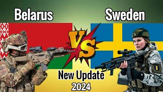 Belarus Vs Sweden military power comparison 2024 | SZB Defense