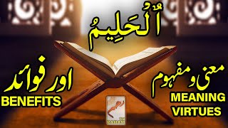 ٱلحليم معنی ومفہوم اورفوائد Al-Haleem Meaning, Virtues And Benefits-Rahamtv