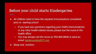 Kindergarten Orientation 2023:24