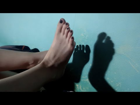 Shadow Dance: A Soothing Foot joi Massage ASMR with Silhouettes on the Wall