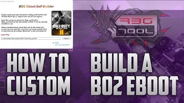 How To Make A [BO2] EBOOT With Self-EBOOT-Builder