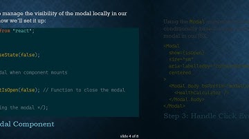 Handling Local State and Redux State in React Modals