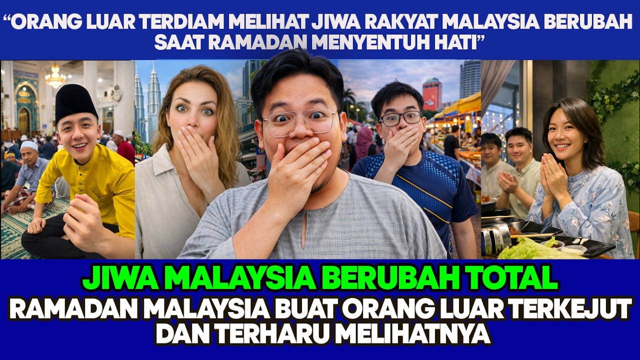 TAK SANGKA BEGINI RUPANYA JIWA RAKYAT MALAYSIA SAAT RAMADAN MENYENTUH HATI MEREKA