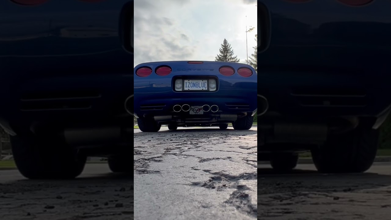 BORLA EXHAUST C5 CORVETTE!! ls3 loud borla corvette chevrolet 