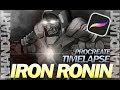 Procreate timelapse   if roninhawk eye had an iron man suit