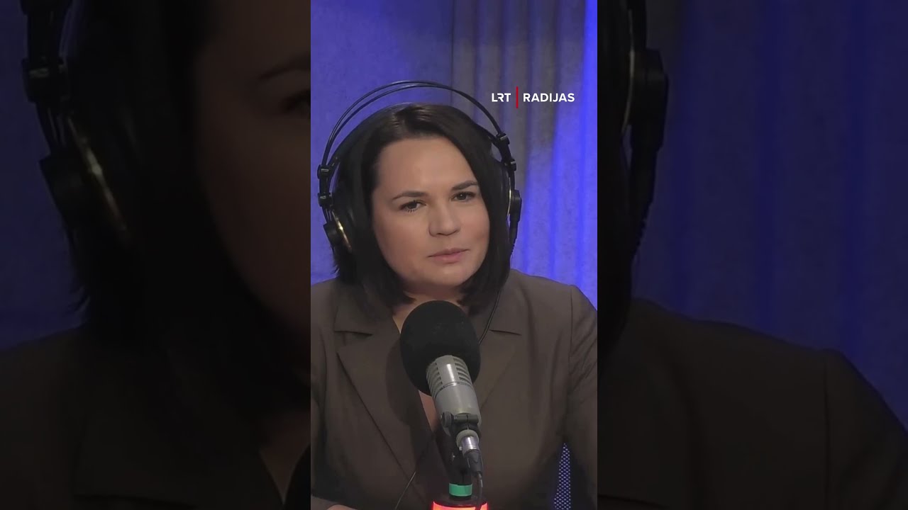  Skausmingas Klausimas Cichanouskaja Atsak Kritik D L Lietuvi Kalbos