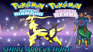 Is Time To Shiny Hunt the GOD of POKEMON.. (Shiny Arceus in BDSP) Plus Tera Raid On Pokémon Violet