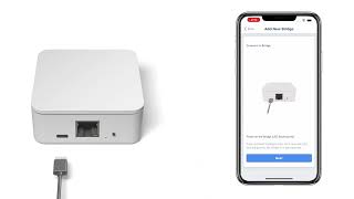 Connector Smart Hub 2.4GHz WiFi Pairing Instructions for iOS Devices