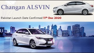Changan ALSVIN Pakistan Launch Date Confirmed 11 Dec 2020 | Walkaround Details