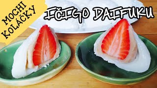 ICHIGO DAIFUKU (IČIGO DAIFUKU) - Japonské mochi koláčky plněné jahodou